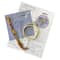 3.5" Floral Heart Stamped Design Embroidery Kit with Hoop by Loops & Threads®